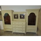 #0416 Antique Three-Piece Bedroom Set 