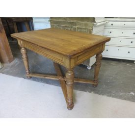   #1084 Antique Pine Swivel-Top Dining Table - finished with wax 