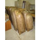 #13  Antique dough bowls, larger size, up to 160 cm long