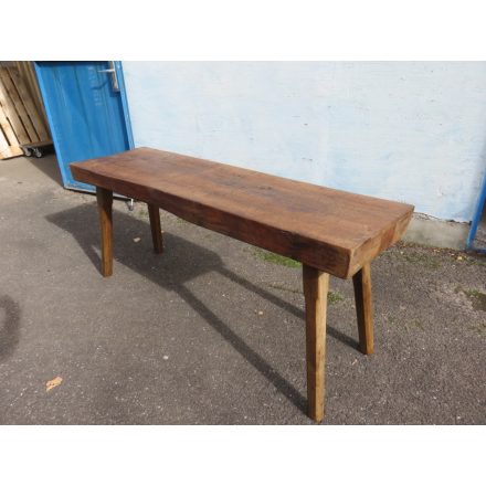 Antique Butcher Block Table (waxed)