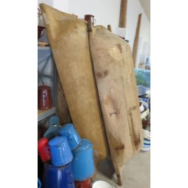 #14  Antique dough bowls, extra large, 220 cm - 280 cm long