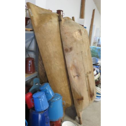 #14  Antique dough bowls, extra large, 220 cm - 280 cm long