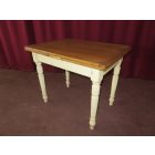 #1407 Antique Pine Draw-Leaf Table (waxed top)