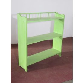 #1532 Antique Pine Shelf Unit (mint green)