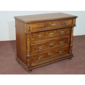 #1541 Antique Chest of Four Drawers - original colour