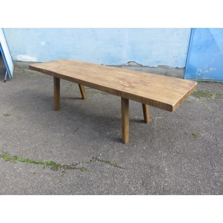 Antique Butcher Block Coffee Table (waxed)