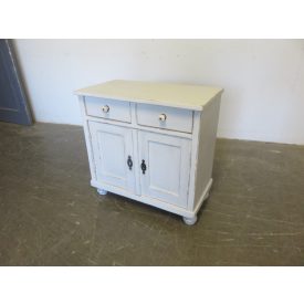 #1712 Antique Pine Cabinet (white)