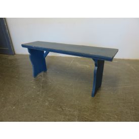 #1715 Antique Pine Bench (blue)