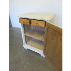 #1716 Antique Pine Cabinet (white)