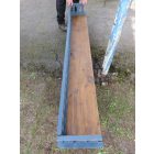 #1751 Antique Pine Wall Hanging Coat Rack (blue)