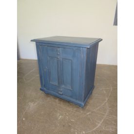 #1761 Antique Pine Cabinet (blue)