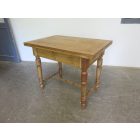 #1798 Antique Pine Flip Top Table - finished with wax