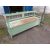 # 1894 Antique Pine Box Bench (Original Green Colour)