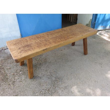 Antique Butcher Block Coffee Table (waxed)