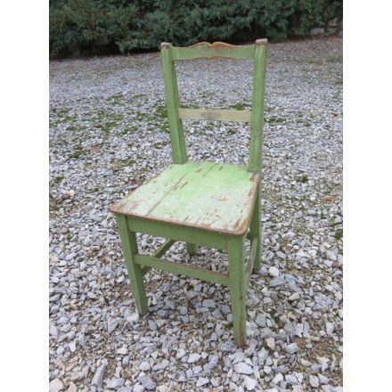 Antique Pine Chair (green)