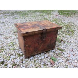 Antique Pine Storage Box 