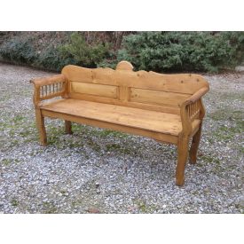 #2224 Antique Pine Bench (waxed)