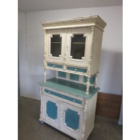 #2253 Antique Pine Kitchen Dresser
