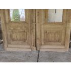 #2386 Antique Large Entry Gate - Stripped to Bare Wood 