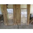 #2386 Antique Large Entry Gate - Stripped to Bare Wood 