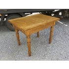 #2400 Antique Pine Draw-Leaf Table (finished with wax)