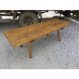 Antique Butcher Block Coffee Table (waxed)