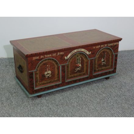 #2452 Antique Blanket Chest - original paint  