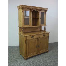 Antique Pine Kitchen Dresser, finished with wax #2530