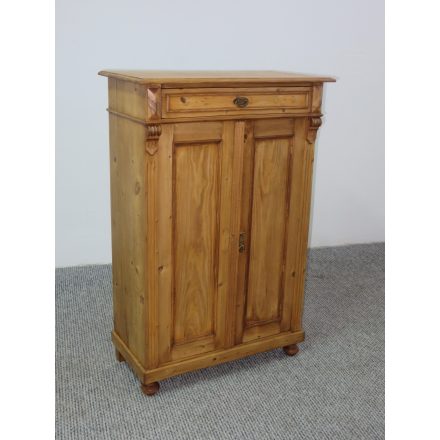 Antique Pine Cabinet, finished with wax #2537
