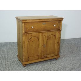 #2596 Antique pine dresser base cabinet - finished with wax