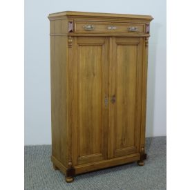   #2602 Antique pine cabinet with top drawer - finished with wax