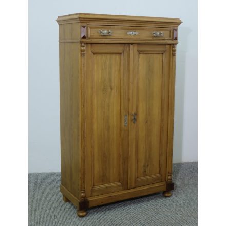 #2602 Antique pine cabinet with top drawer - finished with wax