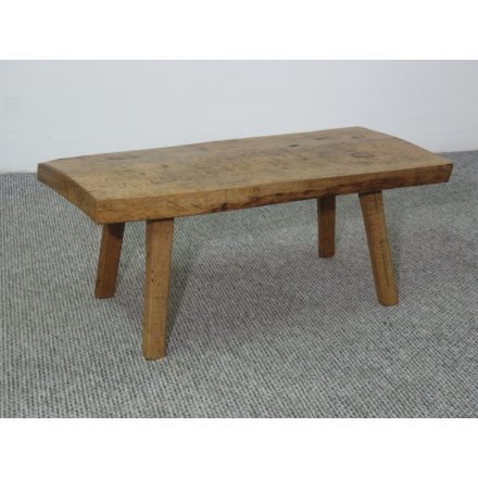 #2622 Antique Butcher Block Coffee Table - Finished with wax