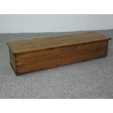 #2626 Antique Pine Trunk, Finished with Wax