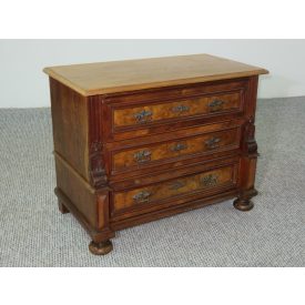 #2628 Antique Chest of Three Drawers – Original Colour 