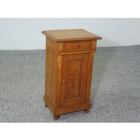 #2629 Antique pine nightstand - finished with wax