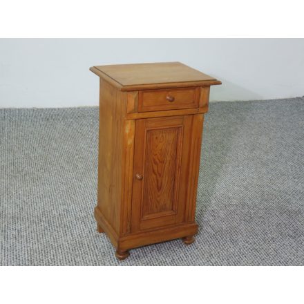 #2629 Antique pine nightstand - finished with wax