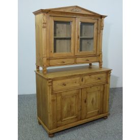 #2638 Antique Pine Kitchen dressser - finished with wax