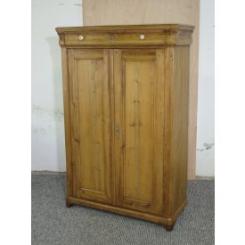   #2671 Antique pine cabinet with top drawer - finished with wax