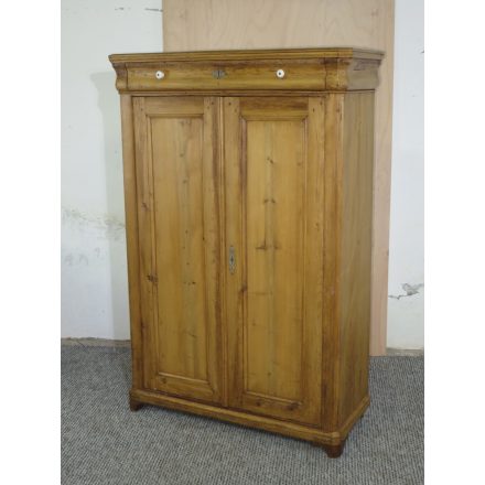 #2671 Antique pine cabinet with top drawer - finished with wax