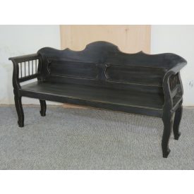 #2678 Antique pine bench 