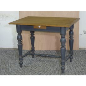 #2689 Antique pine table - finished with wax