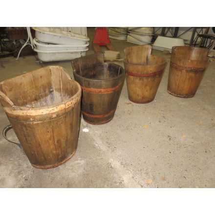 #27  Antique wooden grape harvest baskets