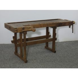 #2756 Antique workbench – finished with wax