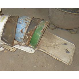 #31  Antique cast iron wall sinks