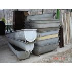 #32  Antique large oval zinc bath tubs