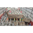 # 5  Antique soda bottles in old wooden crates