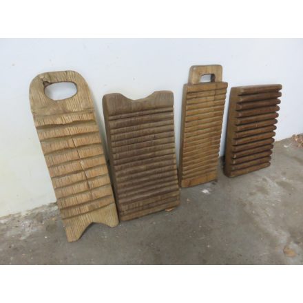 # 9  Antique wooden washboards