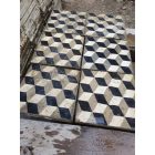 Antique floor tiles