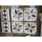 Antique floor tiles
